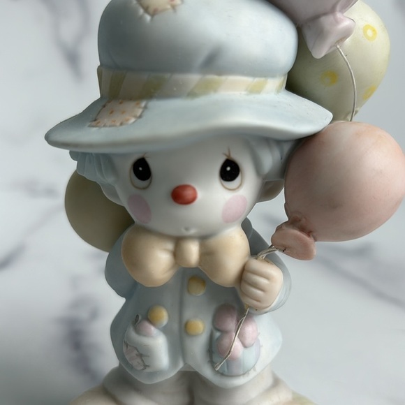 Vintage 1984 Enesco Precious Moments, I Get a Bang Out of You Clown Boxed Flawed - Picture 13 of 13